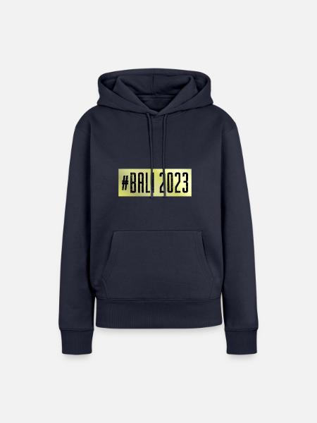 Bali 2023 - Frauen Premium Bio Hoodie - Navy