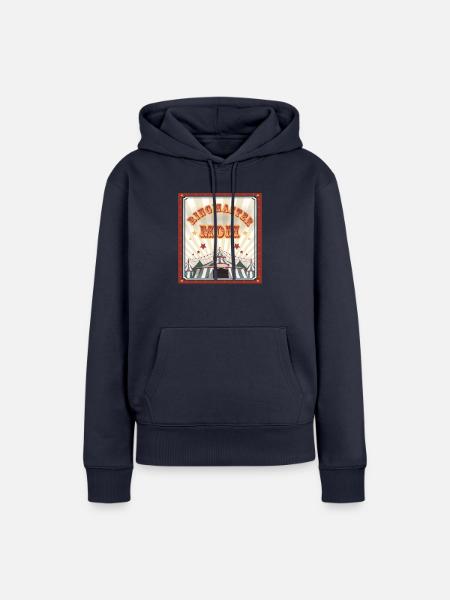Ringmaster Mom Stunt-Performance-Arena - Frauen Premium Bio Hoodie - Navy