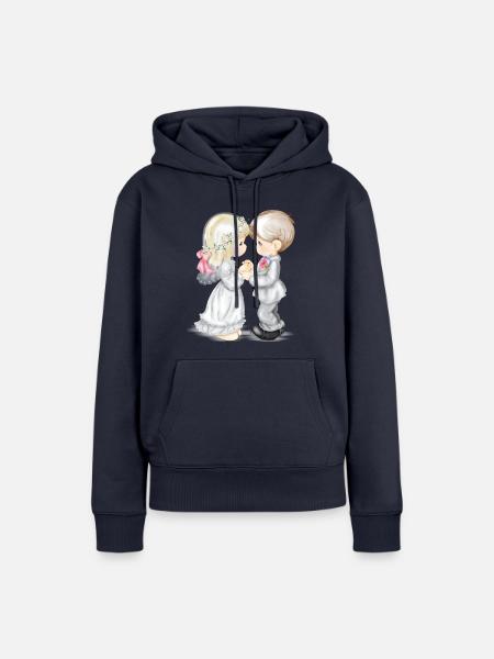 Ehe - Frauen Premium Bio Hoodie - Navy
