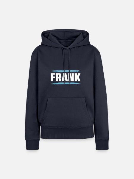 Frank - Frauen Premium Bio Hoodie - Navy