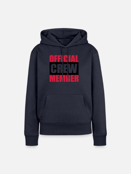 Official Crew Member - Frauen Premium Bio Hoodie - Navy