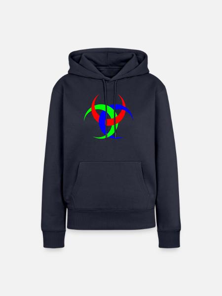 Emblem von Diana - Frauen Premium Bio Hoodie - Navy
