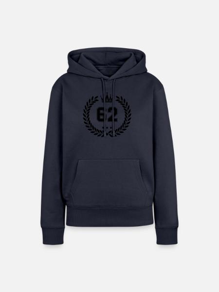 wappen 62 - Frauen Premium Bio Hoodie - Navy