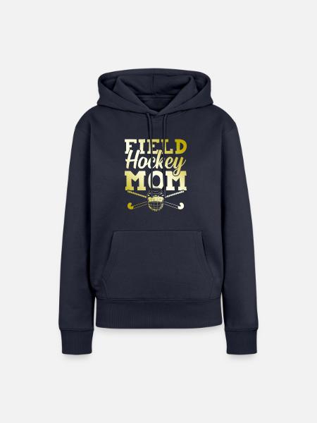 feldhockey mama - Frauen Premium Bio Hoodie - Navy