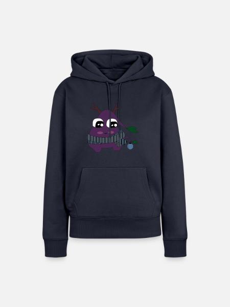 Zwiebel - Frauen Premium Bio Hoodie - Navy