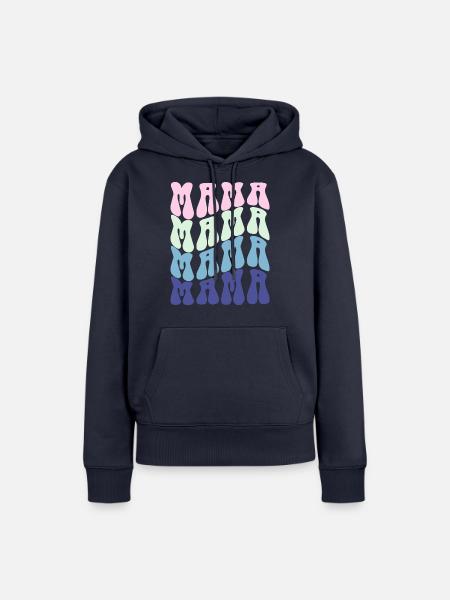 Mama - Frauen Premium Bio Hoodie - Navy