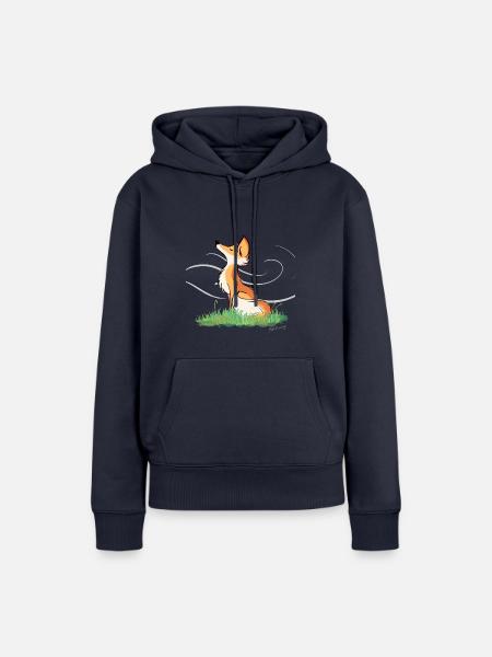 Relax - Frauen Premium Bio Hoodie - Navy