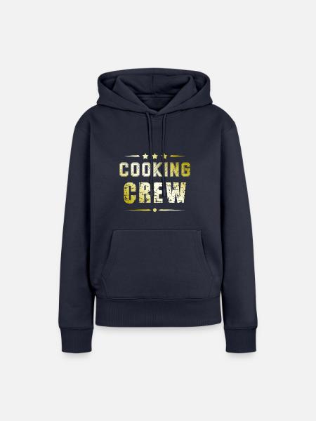 Cooking Crew - Frauen Premium Bio Hoodie - Navy