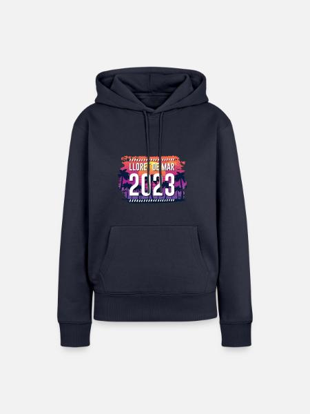 Lloret De Mar 2023 - Frauen Premium Bio Hoodie - Navy