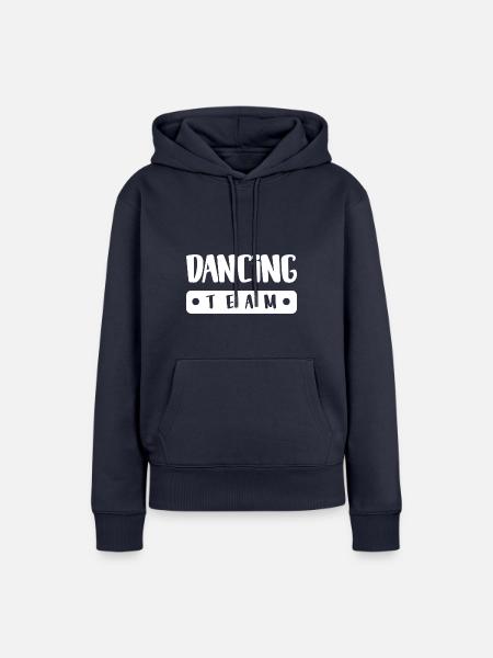 Dancing Team - Frauen Premium Bio Hoodie - Navy