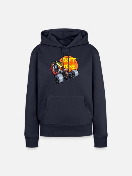 Drift-Trike - Frauen Premium Bio Hoodie - Navy