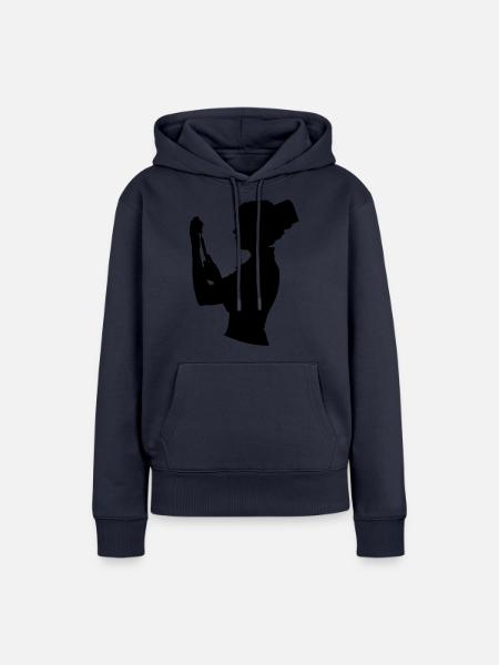 Böse Krankenschwester - Frauen Premium Bio Hoodie - Navy