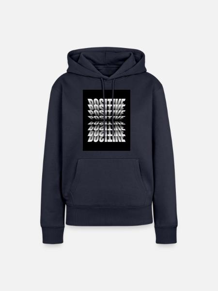 Sternzeichen Positivität - Frauen Premium Bio Hoodie - Navy