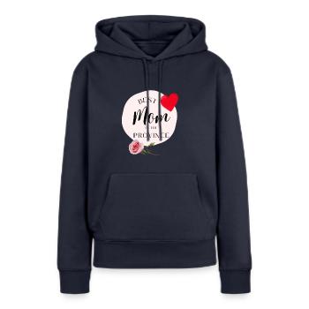 Province - Women’s Premium Organic Hoodie - navy - Front - Julia (174cm)