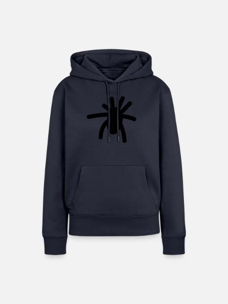 Spinne (Tarantula) - Frauen Premium Bio Hoodie - Navy