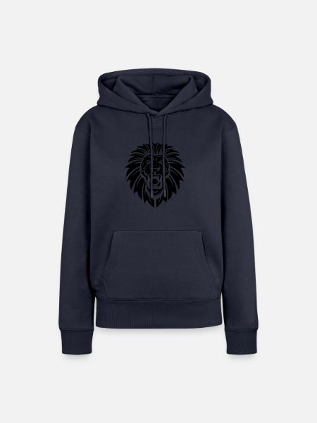 head - Frauen Premium Bio Hoodie - Navy