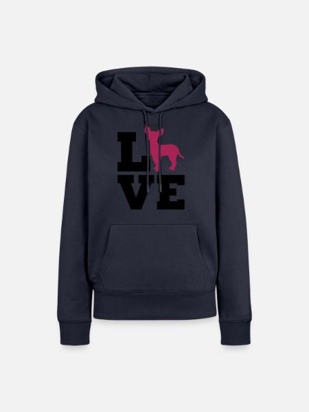 Chihuahua - Frauen Premium Bio Hoodie - Navy