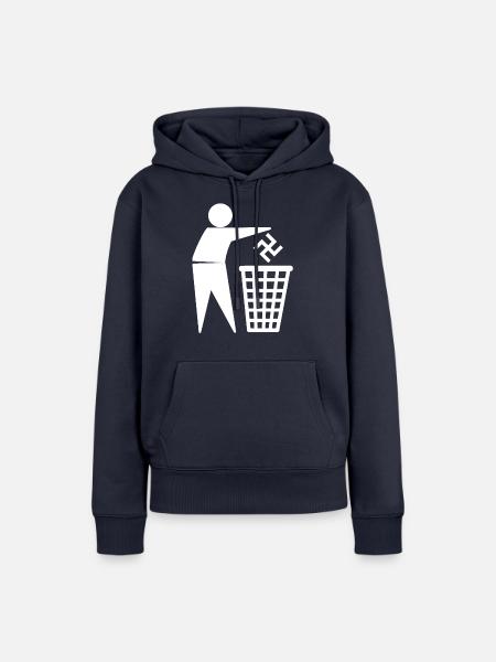 Müll - Frauen Premium Bio Hoodie - Navy