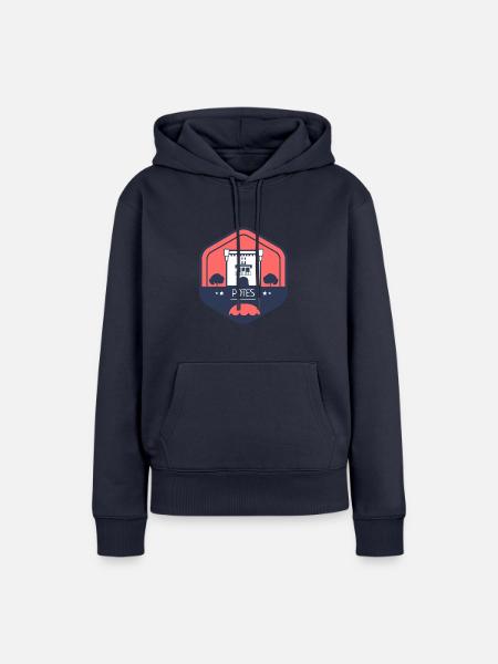 Die Töpfe - Frauen Premium Bio Hoodie - Navy
