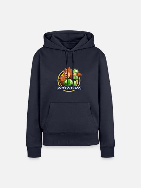 Wildsterz - Kong - Frauen Premium Bio Hoodie - Navy