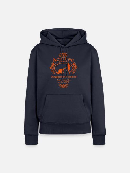Junggesellen-Abschied - Frauen Premium Bio Hoodie - Navy