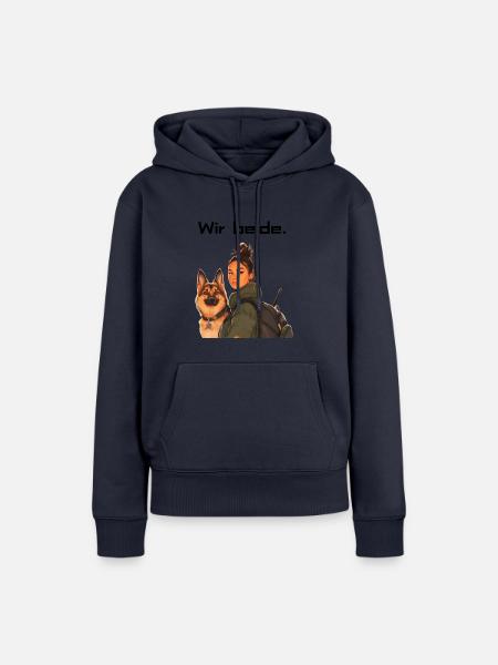 Partner in Crime - Frauen Premium Bio Hoodie - Navy