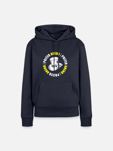 Polterabend Junggesellenabschied - Frauen Premium Bio Hoodie - Navy