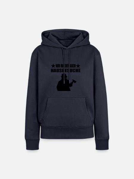 Feuerwehr - Frauen Premium Bio Hoodie - Navy