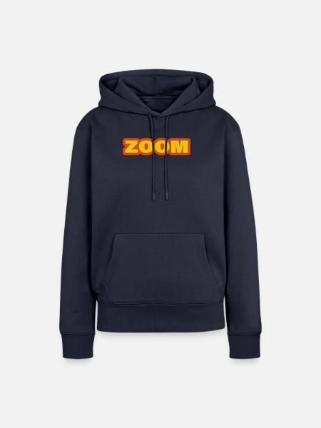 ZOOM - Frauen Premium Bio Hoodie - Navy
