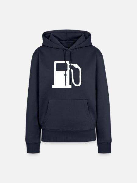 Letzter Tank Diesel - Frauen Premium Bio Hoodie - Navy