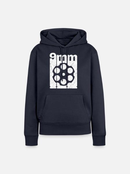 Revolver Trommel - Frauen Premium Bio Hoodie - Navy