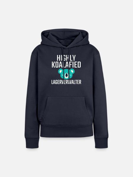 Lagerverwalter Koalafied - Frauen Premium Bio Hoodie - Navy
