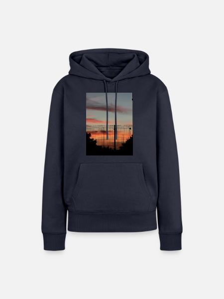 DÄMMERUNG - Frauen Premium Bio Hoodie - Navy
