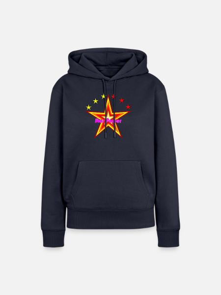 spms - Frauen Premium Bio Hoodie - Navy