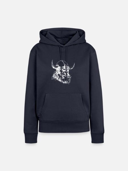 Wikinger Nordisch - Frauen Premium Bio Hoodie - Navy