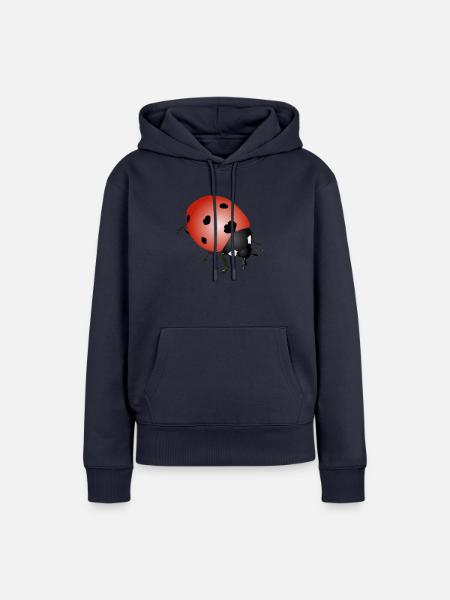 Marienkäfer - Frauen Premium Bio Hoodie - Navy