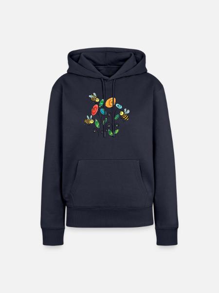 Insekten - Frauen Premium Bio Hoodie - Navy