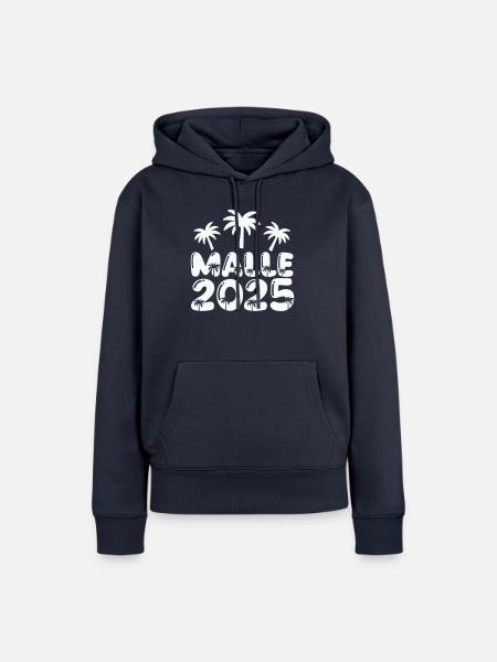 malle 2025 - Frauen Premium Bio Hoodie - Navy