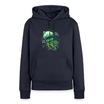 Dance with Me I Am Irish - Women’s Premium Organic Hoodie - navy - Front - Julia (174cm)