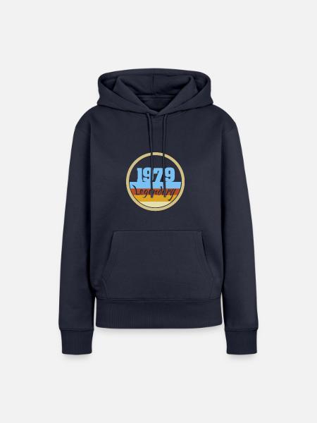 Legendary 1979 - Frauen Premium Bio Hoodie - Navy