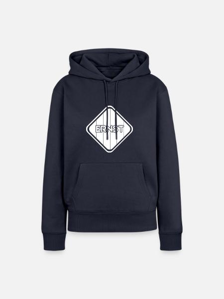 Geschenk für Ernst - Frauen Premium Bio Hoodie - Navy