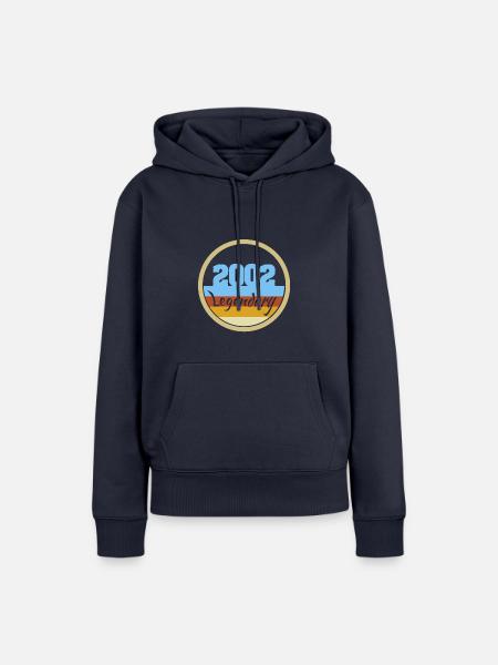 Held 2002 - Frauen Premium Bio Hoodie - Navy