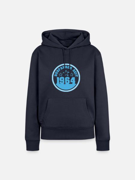 1964 - Frauen Premium Bio Hoodie - Navy