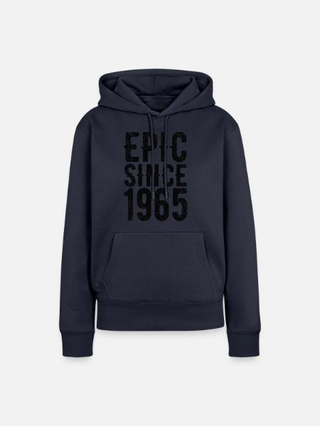 Epic since 1965 - Frauen Premium Bio Hoodie - Navy