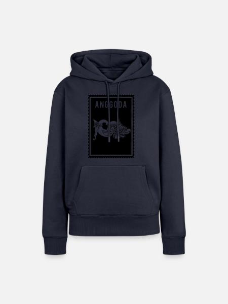 Anggoda - Wayang - Frauen Premium Bio Hoodie - Navy