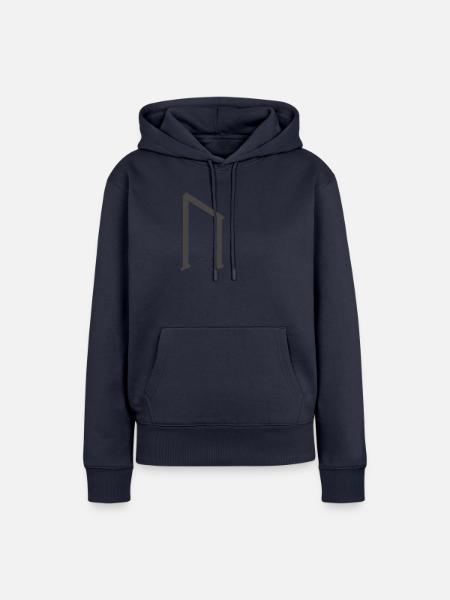 Wikinger Runen Uruz - Frauen Premium Bio Hoodie - Navy