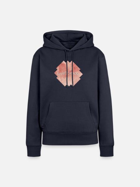 Liverpool - Frauen Premium Bio Hoodie - Navy