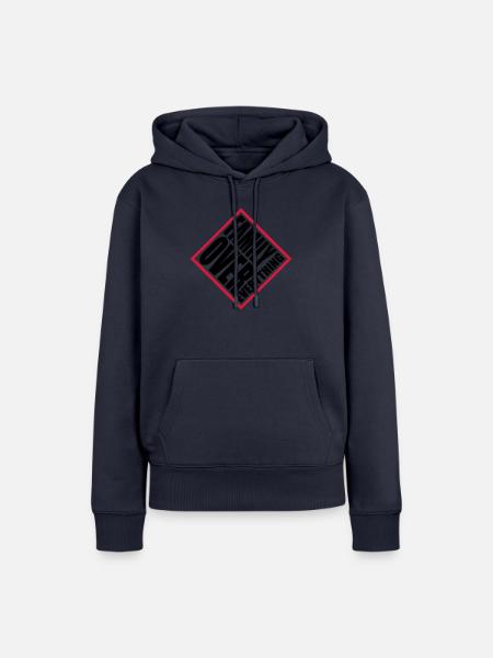 Family Over Everything - Frauen Premium Bio Hoodie - Navy