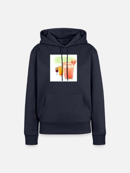 Cheers - Frauen Premium Bio Hoodie - Navy