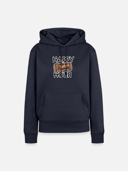 Der Aperitif-Stopper - Frauen Premium Bio Hoodie - Navy